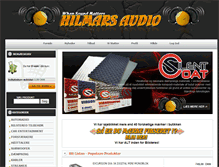 Tablet Screenshot of hilmars-audio.dk